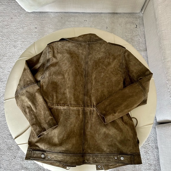 7 For All Mankind Suede Jacket - Picture 3 of 6